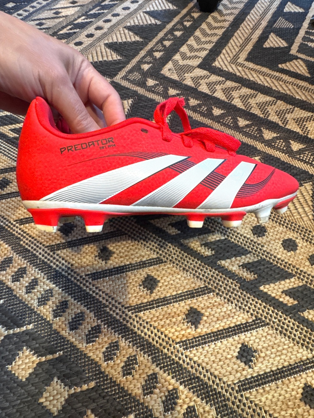 ADIDAS PREDATOR LEAGUE FIRM/MULTI-GROUND SOCCER CLEATS (Kids Size 2)